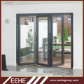 Main aluminum bi folding door with grill design